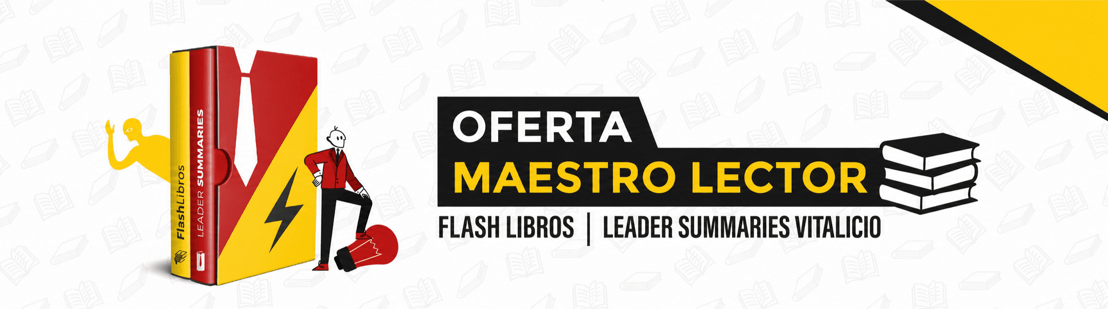 Oferta Maestro Lector — Flash Libros + Leader Summaries Vitalicio